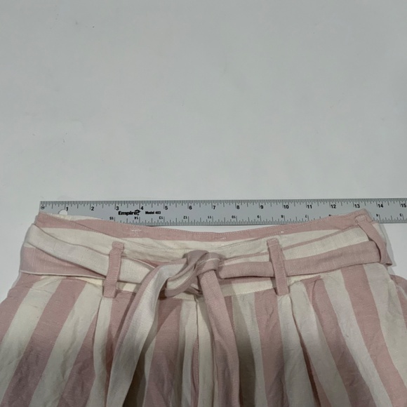Rails Sz S Katy Petal Stripe Linen Blend Shorts - Picture 9 of 10